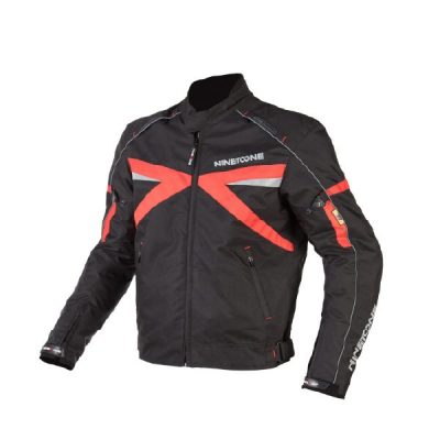 CAMPERA CORDURA NTO VOLT - Black Red