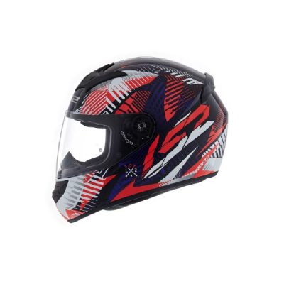 CASCO LS2 352 ROOKIE INFINITE White Blue Red