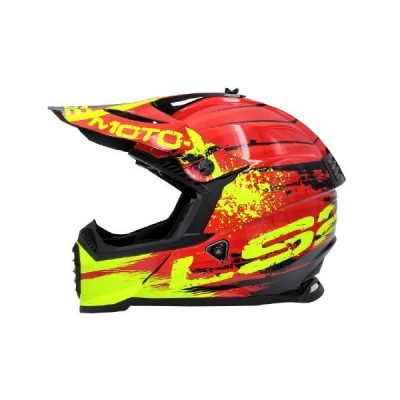 CASCO LS2 437 FAST GATOR Red