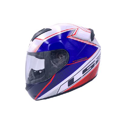 CASCO LS2 352 KASCAL Matt White Blue