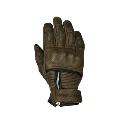 GUANTE NTO ZIP - Brown