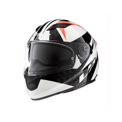 CASCO LS2 320 STREAM EVO COMMANDER - White Black Red