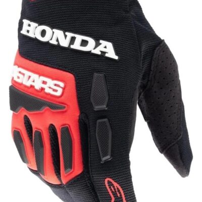 Guantes HONDA BORE - Black Red