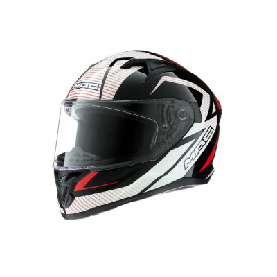 CASCO MAC SPEED SUZUKA Black White Red