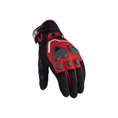 GUANTE LS2 VEGA - Black Red