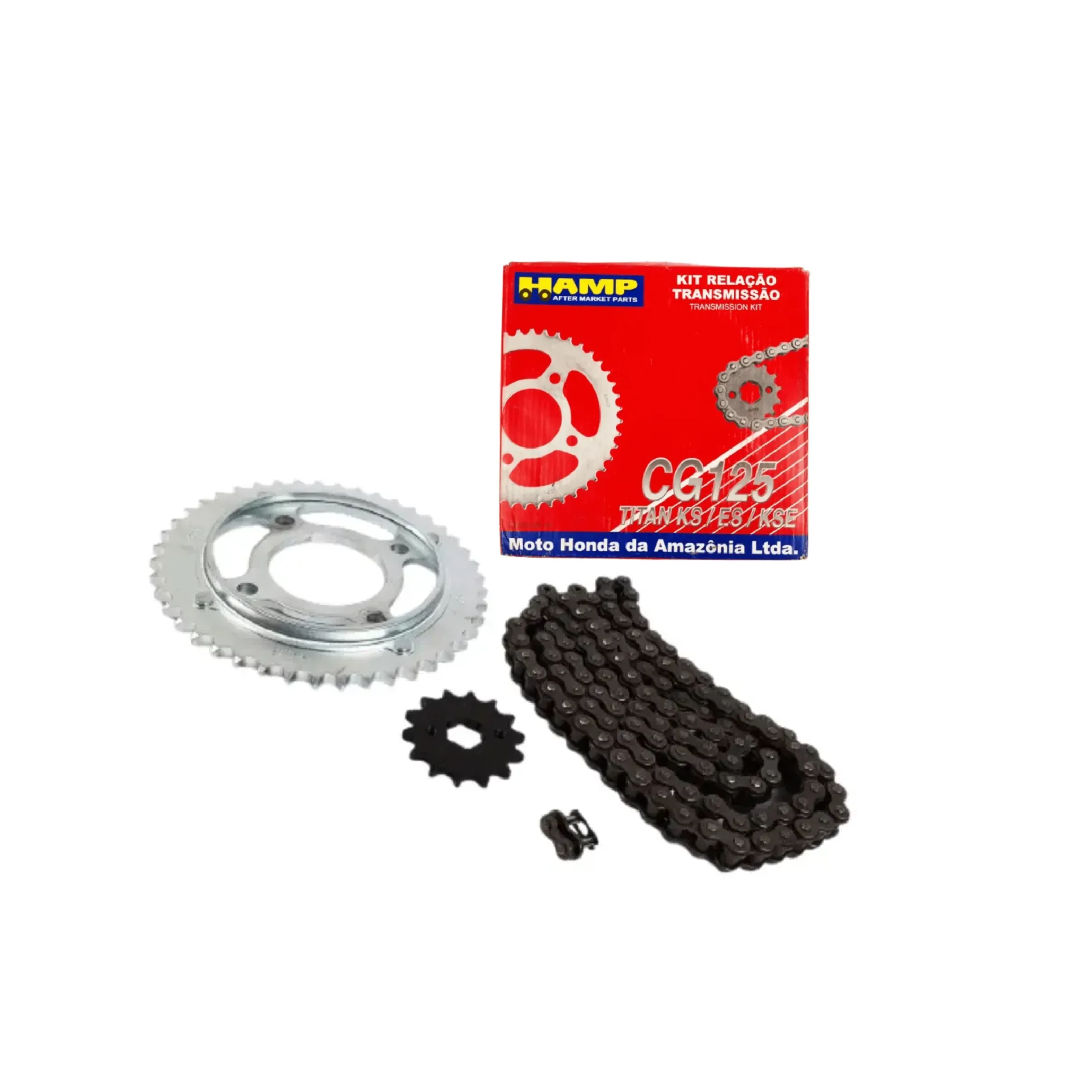 Kit Transmision Original Hamp Honda Cg 125 Fan Titan Ks/es