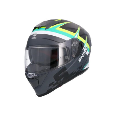 CASCO SHIRO RAPTOR PEGASUS - Matt Black