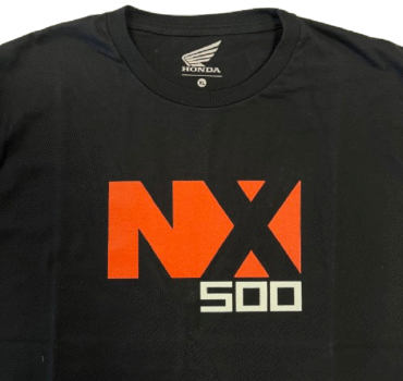 Remera HONDA NX500 - Negro-111