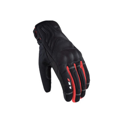 GUANTE LS2 JET 2 - Black Red